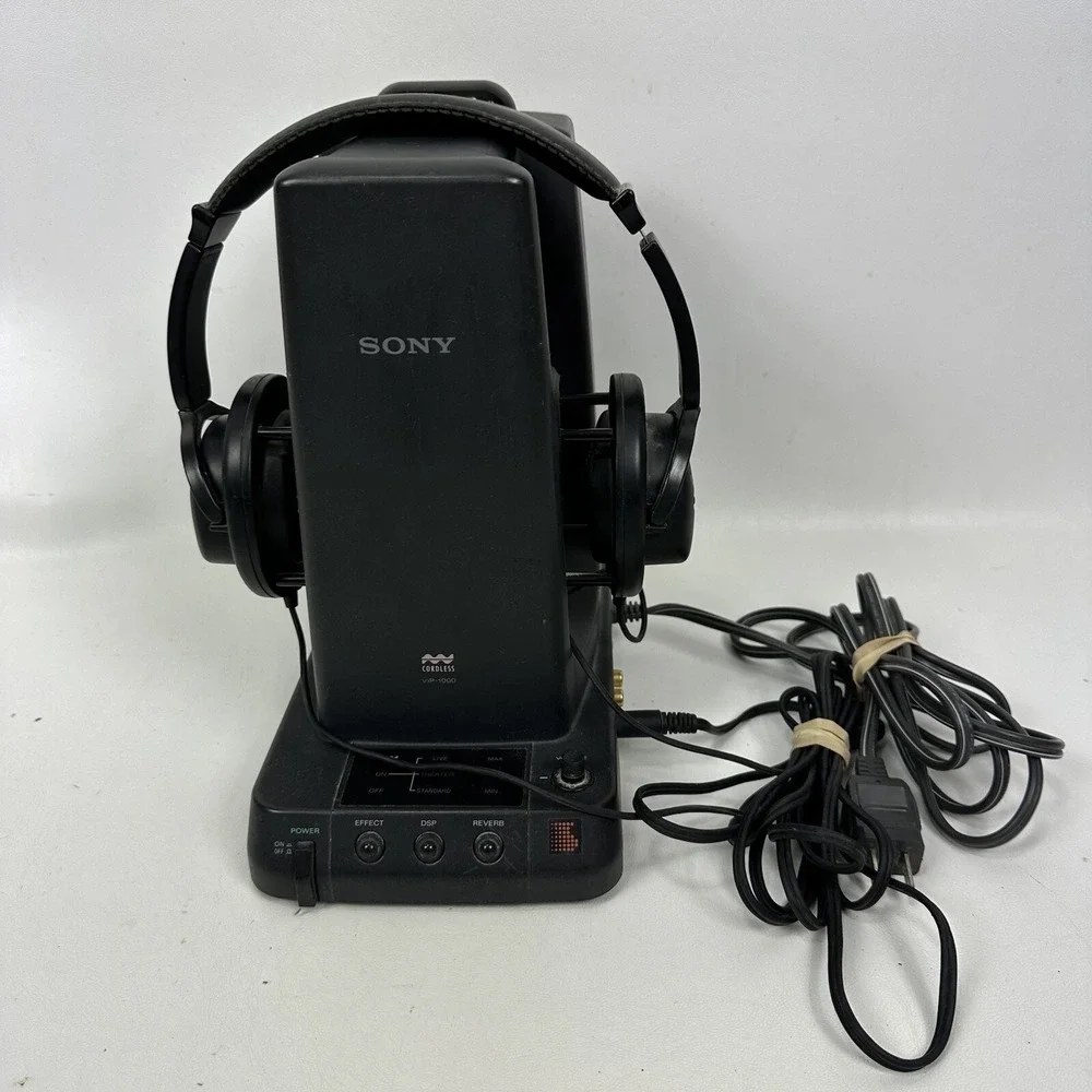 Sony VIP-1000 with VIP-1000H Headphones‎ Virtual Phones COMPLETE TMR-IF310